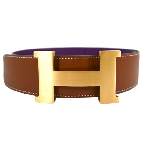 hermes mens belt fauve chocolate|real real hermes belts.